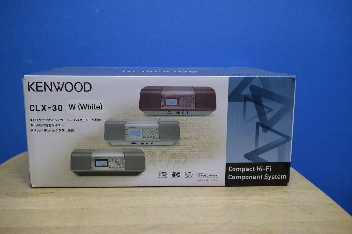 KENWOOD CLX-30 CDSDUSB システム CDプレーヤー リモコン付き #G353