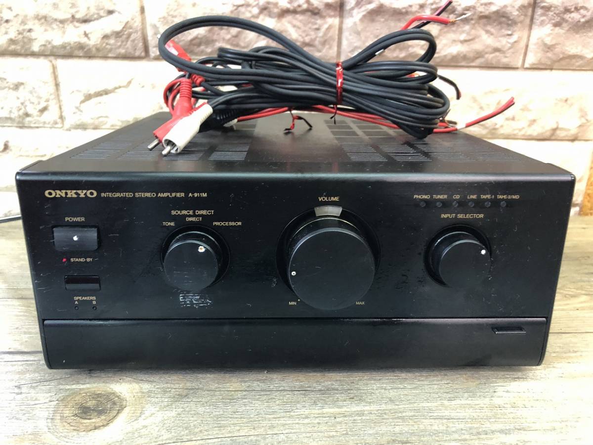 オーディオ機器 ONKYO A-911M プリメインアンプ