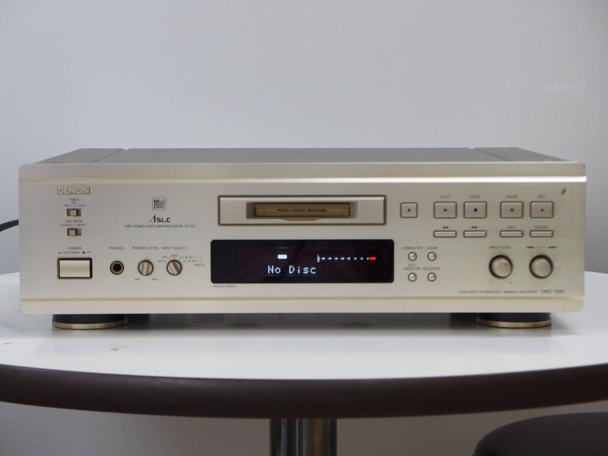 DENON DMD-1000 ジャンク 現状品 DMD-1000 DENON デノン ジャンク（故障品） MD オーディオの DENON DMD