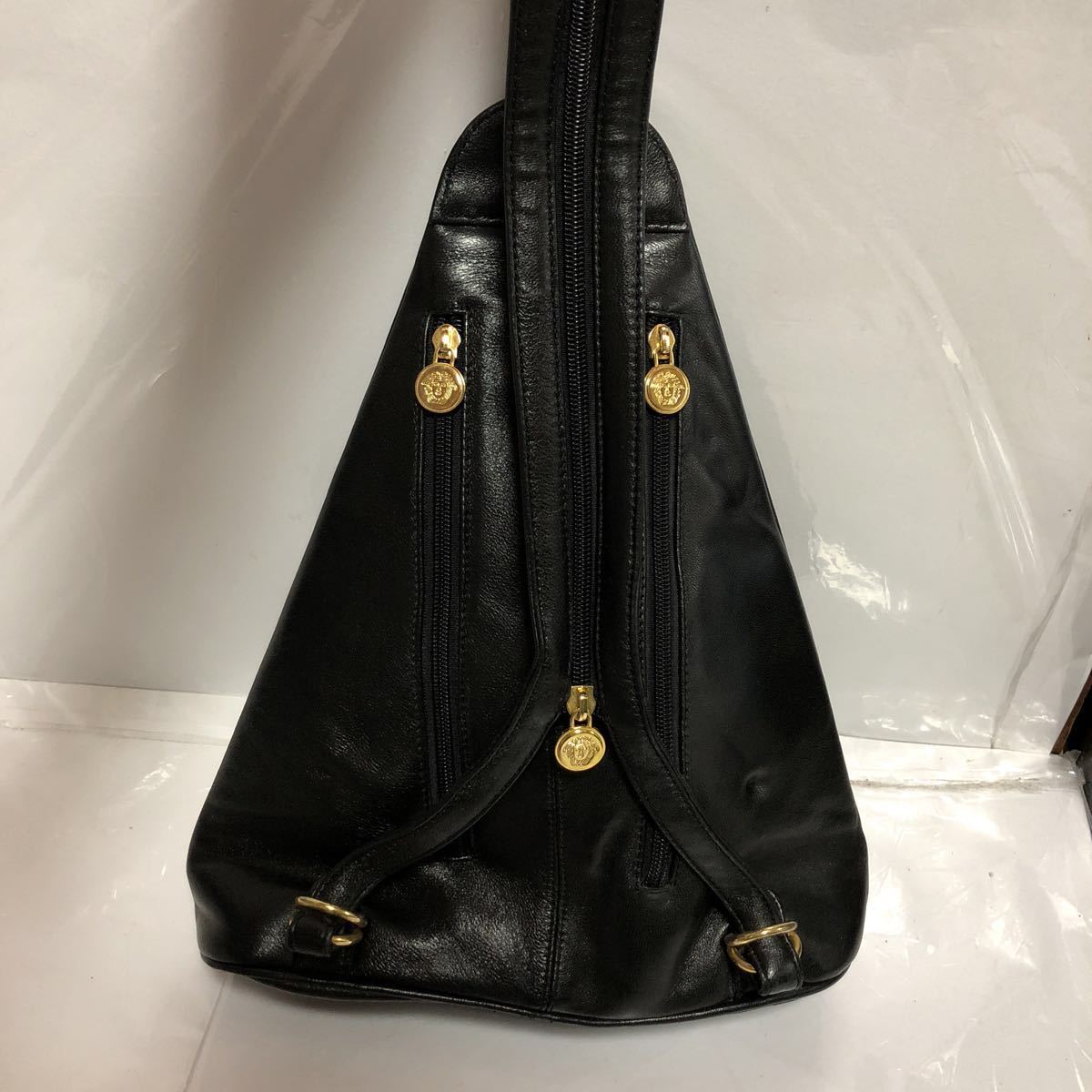 美品 ヴェルサーチ VERSACE ワンショル リュック バッグパック 