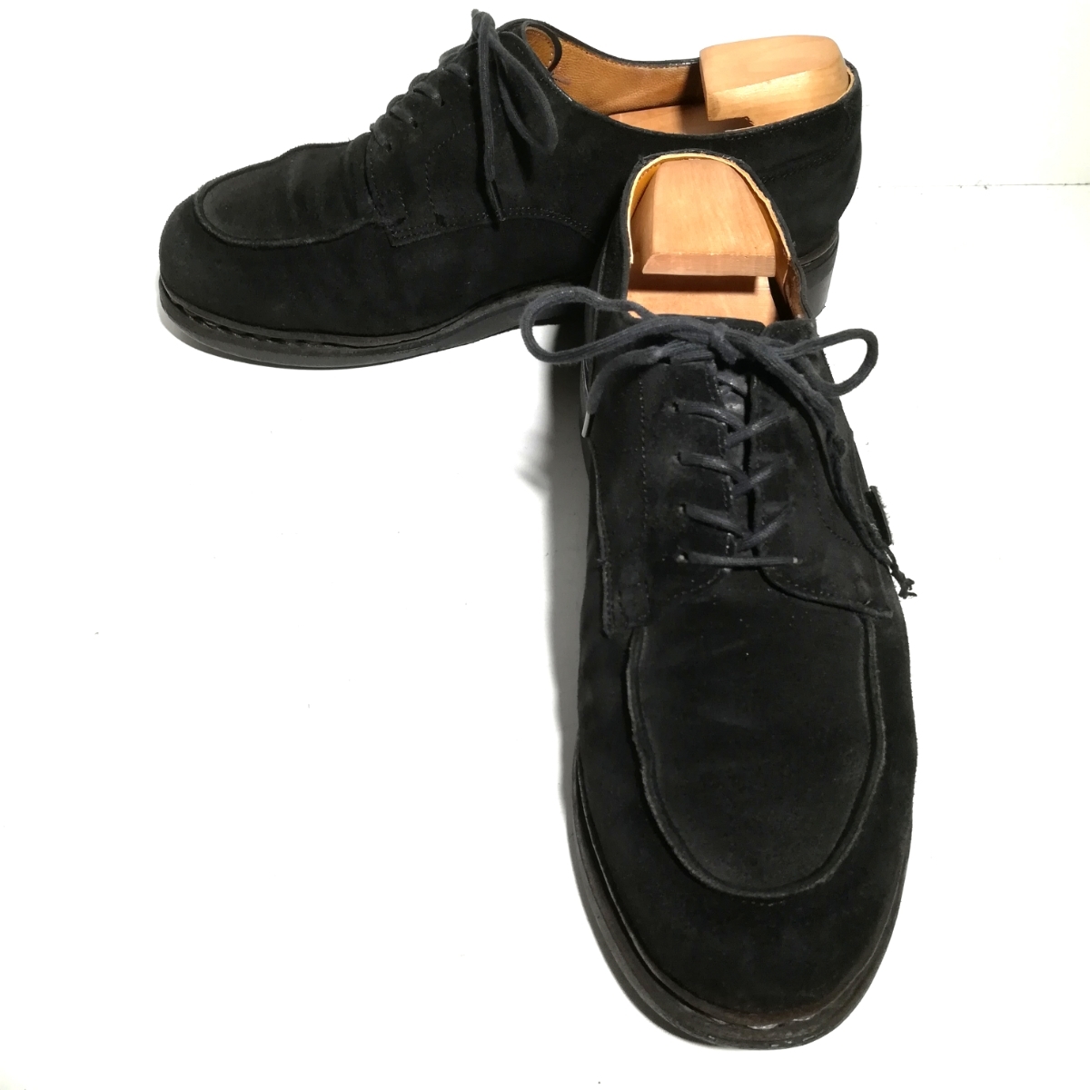 041 ☆パラブーツ Paraboot☆ スエード シャンボード Uチップ 7 1/2 