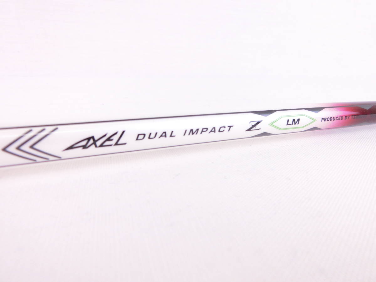 ★TSURUYA ツルヤ AXEL DUAL IMPACT Z LM アイアン #7-#9，P，A，S 純正シャフト A544★良品★レディース★女性用★6本セット★激レア★中古★