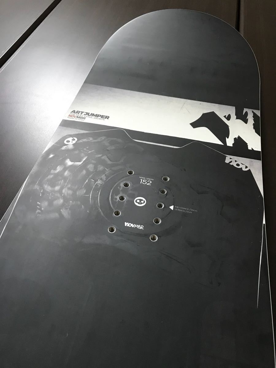 ノベンバー November ARTJUMPER 152 スノーボード板 ボード NOVEMBER