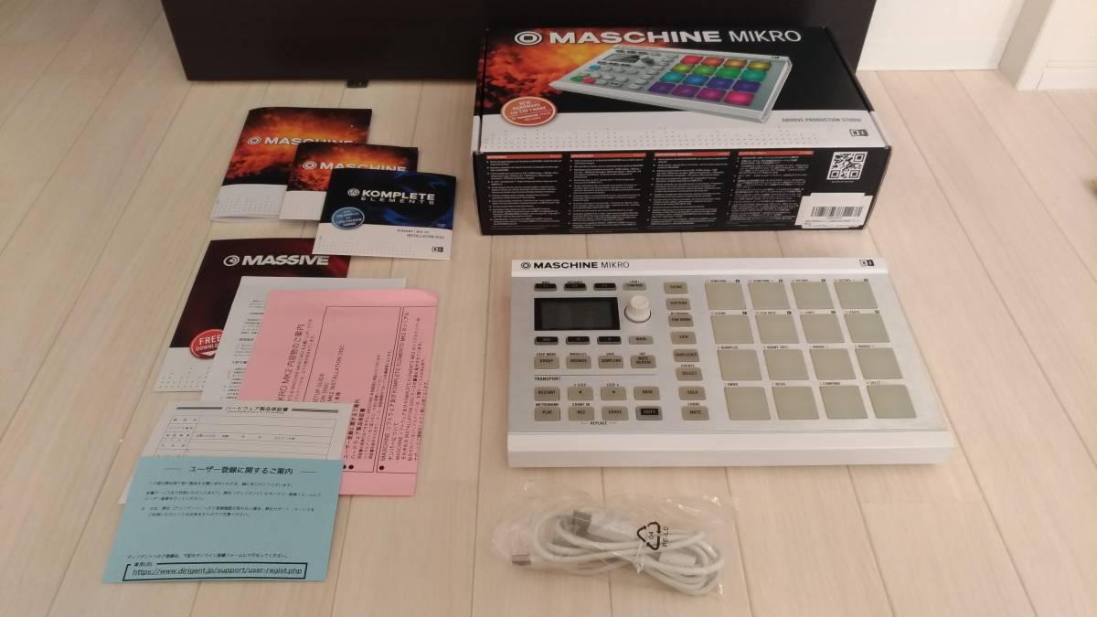 100%新品，爆買い Maschine Mikro MK2 Expansion Conant Gardens付き 本体 ソフトウェアのライセンス移行可能(MIDIキーボード、コントローラー)｜売買されたオークション情報、yahooの商品情報をアーカイブ公開 - オークフ MIDIキーボード、コントローラー