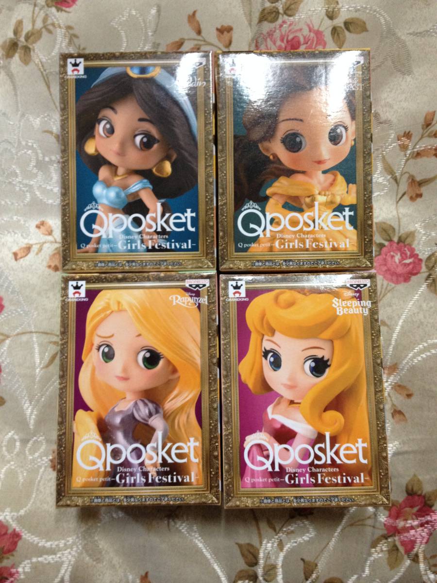 Qposket Disney Girls Festival 8種セット Disney Characters Q posket petit -Girls Festival- 全8種セット 実