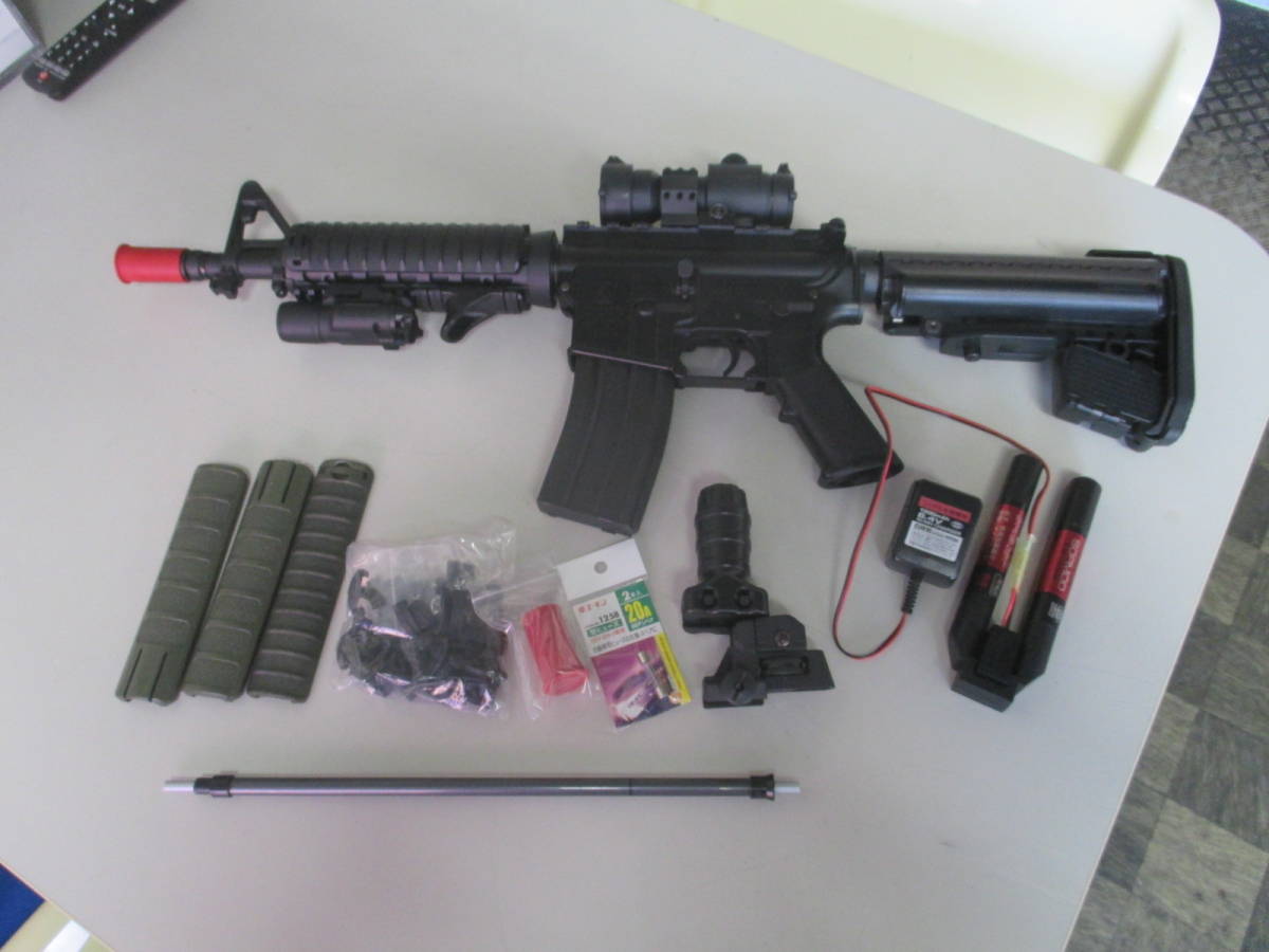  東京マルイ 次世代電動ガン M4 CQB-R(電動ガン)｜売買されたオークション情報、yahooの商品情報をアーカイブ公開 - オークファン 電動ガン
