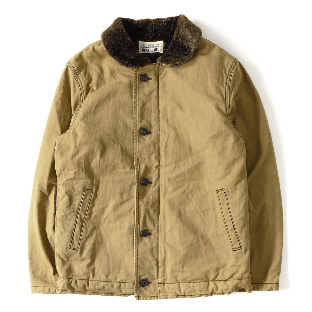  UES ウエス N-1 デッキ ジャケット Deck Jacket キャメル 2(ジャケット、上着)｜売買されたオークション情報、yahooの商品情報をアーカイブ公開 - オークファン その他