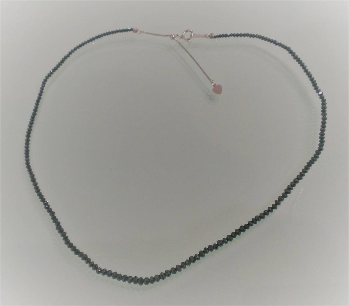 ペンダント ネックレス ブラック ダイヤモンド 0.5ct ブラックダイヤ 