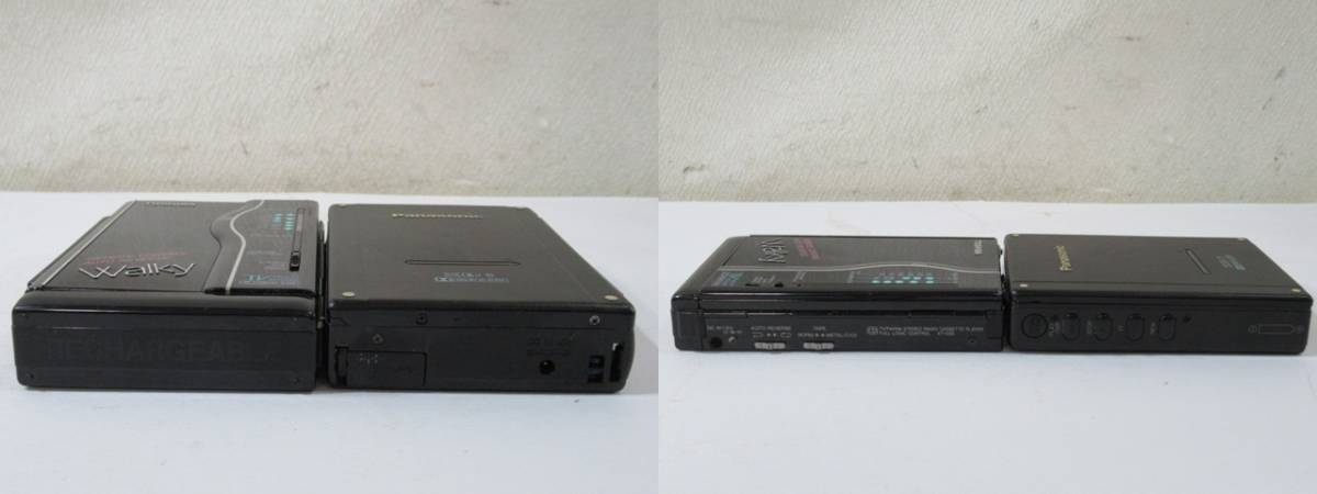 2台セット カセットプレーヤー□Panasonic RQ-P505 ブラック TOSHIBA