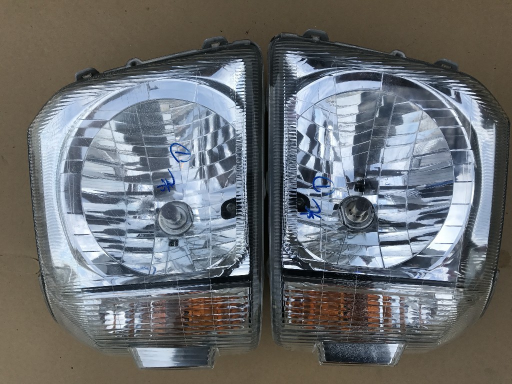 バモス　HM1　HM2　アクティ　HH5　 ヘッドライト 左右　レべなし バモス HM1 HM2 アクティ HH5 ヘッドライト 左右 レべ付き 【公式WEB