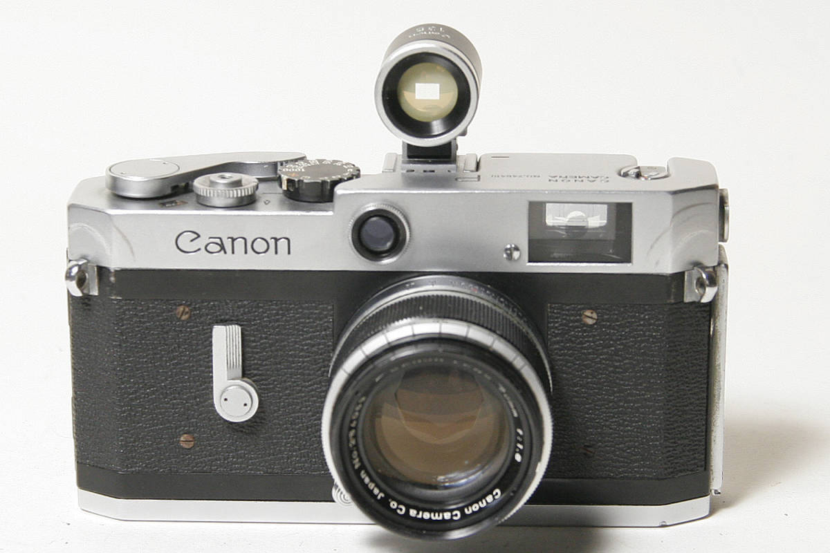 キャノン レンジファインダー P 50mmレンズ付き ジャンク品！ Canon P