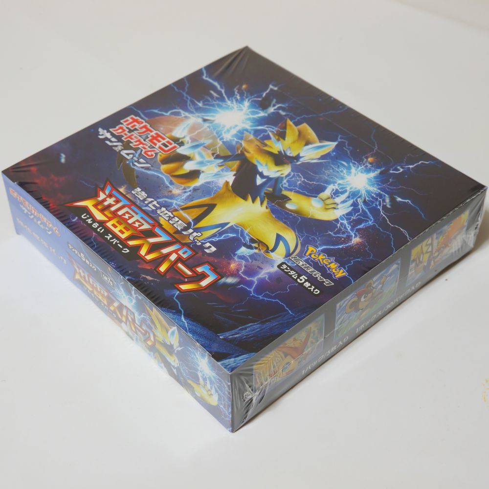 ポケモンカード BOX 迅雷スパーク 未開封 ゼラオラGX かんこうきゃく