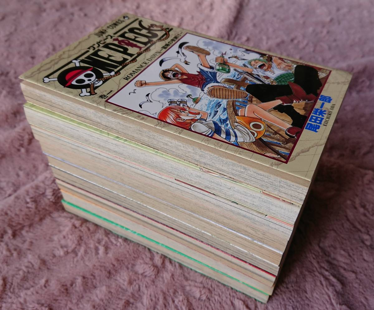 ​【美品】ONE PIECE 全初版・帯付・冊子付 セット ONE | PIECE 〇帯、冊子〇 ☆初版☆ (ジャンプコミックス 【全巻初版