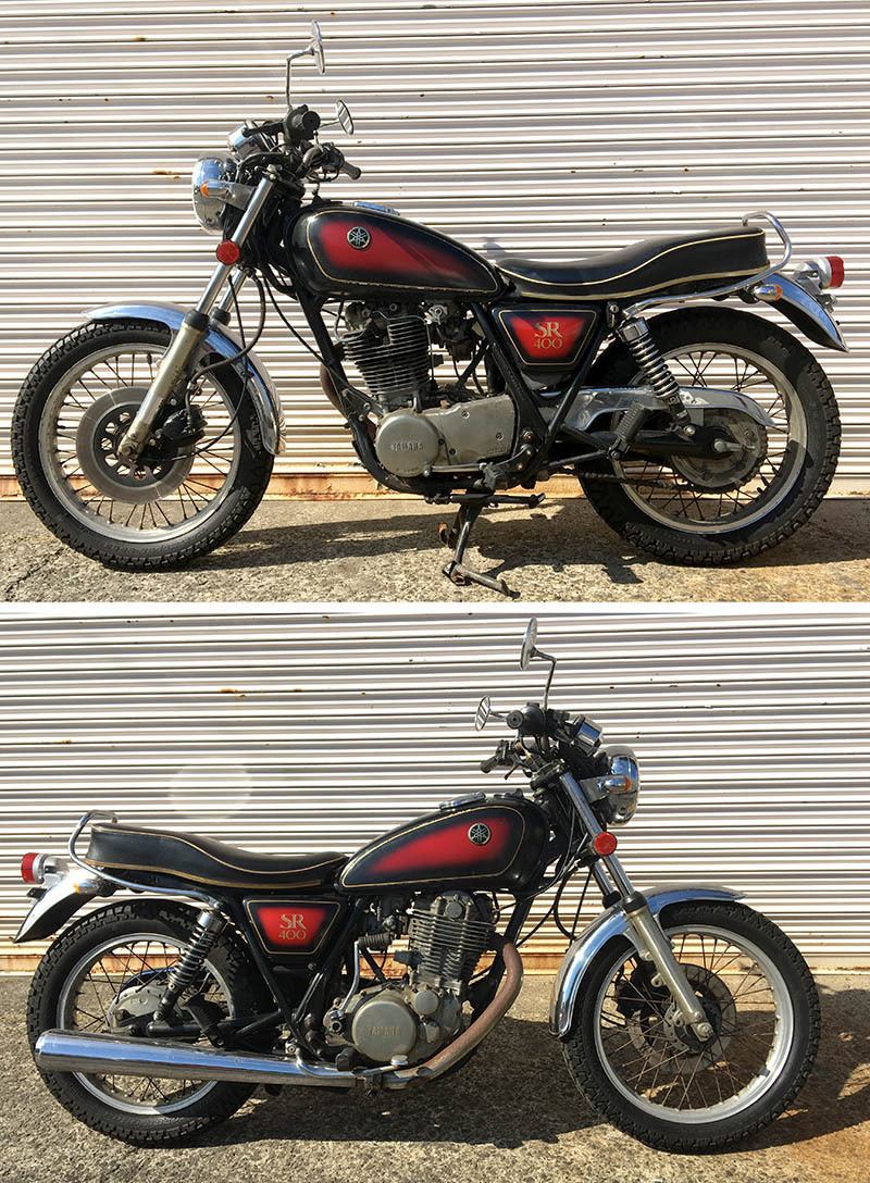 sr400 2h6 純正タンクナロー 【公式通販】