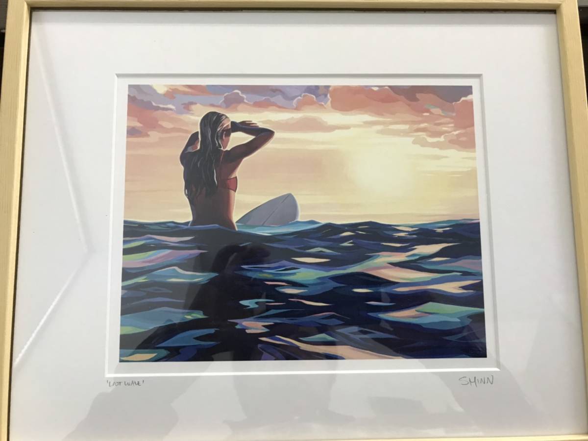 アートプリント クリスティシン 28.0×35.5cm ISLAND STYLE LAST WAVE 