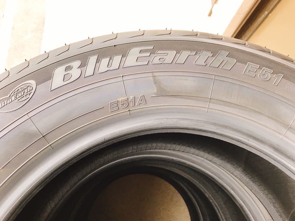 ヨコハマ ブルーアース 16インチ タイヤ 4本セット アルファード 30系 新車外し YOKOHAMA BluEarth E51A 215/65 R16 ヴェルファイア_6