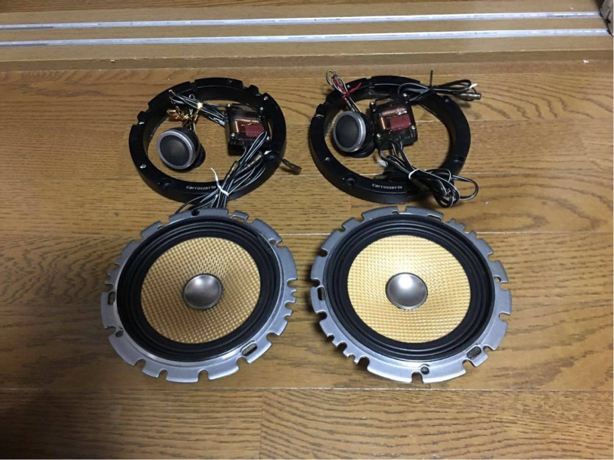 CARROZZERIA 16CMスピーカー TS-C06A C/O EA11Rバッフル付
