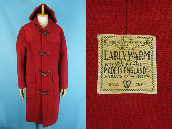 美品 EARLYWARM ダッフルコート EARLY'S OF WITNEY イングランド製 size 36 #45200 アメカジ
