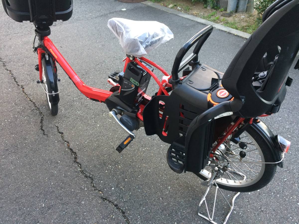 342 パナソニック ギュットミニDX 8.9Ah 三人乗り 電動自転車 3人乗り 