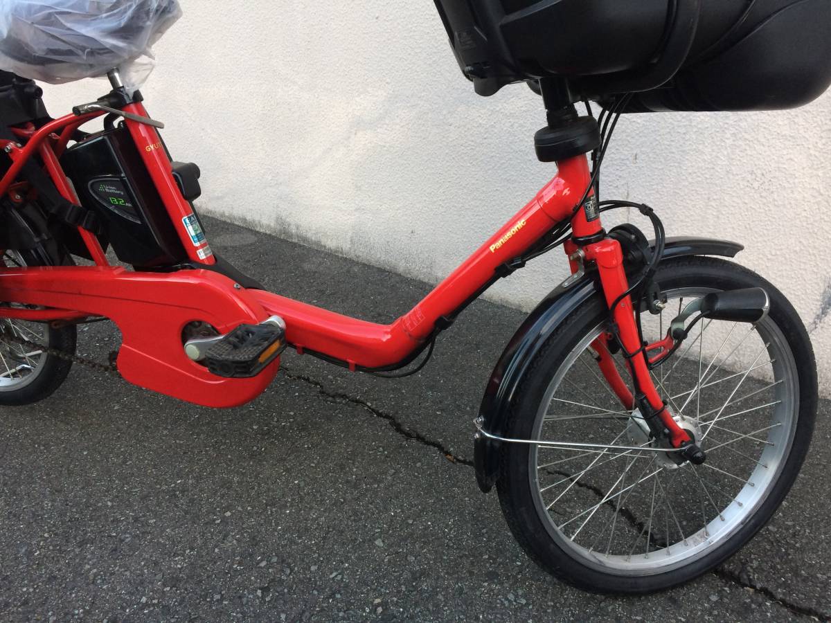 342 パナソニック ギュットミニDX 8.9Ah 三人乗り 電動自転車 3人乗り 