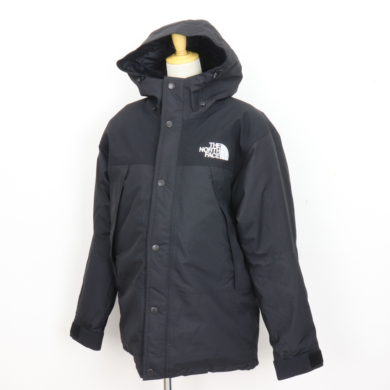 k0168 即決 本物 国内正規 未使用品 THE NORTH FACE ノースフェイス マウンテン ダウン ND91837 colorBK 18AW新作 タグ付 レア