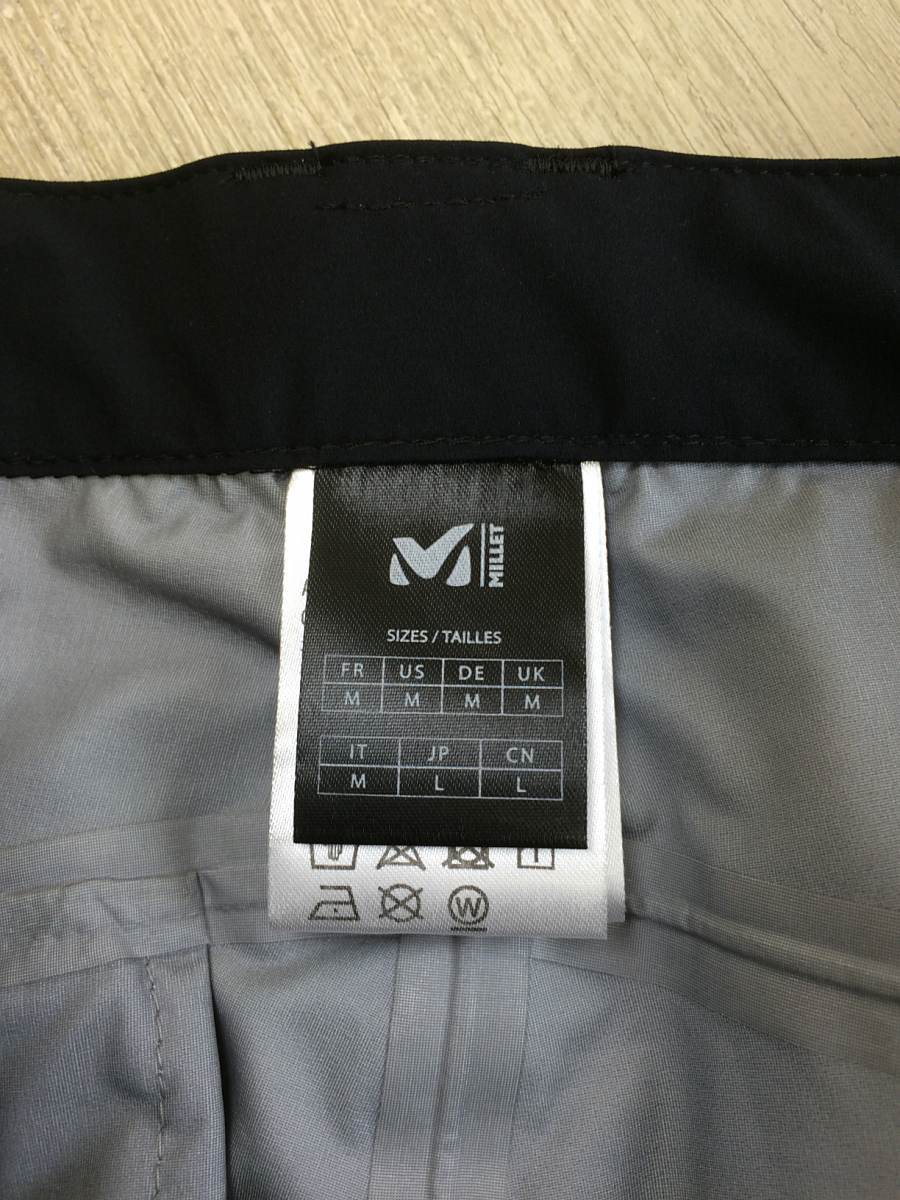 MILLET◆ボトム/M/ナイロン/BLK/無地/MIV01483/ティフォン50000ストレッチトレックパンツ