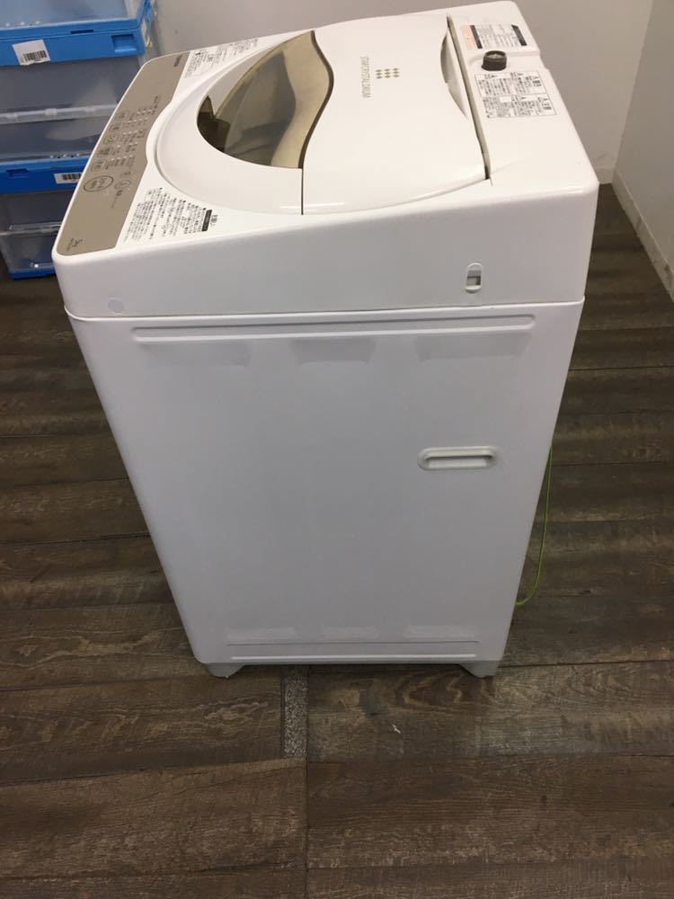 TOSHIBA 東芝 洗濯機 AW-5G3 1119-12 2016年製 5.0kg 大阪市内 引取