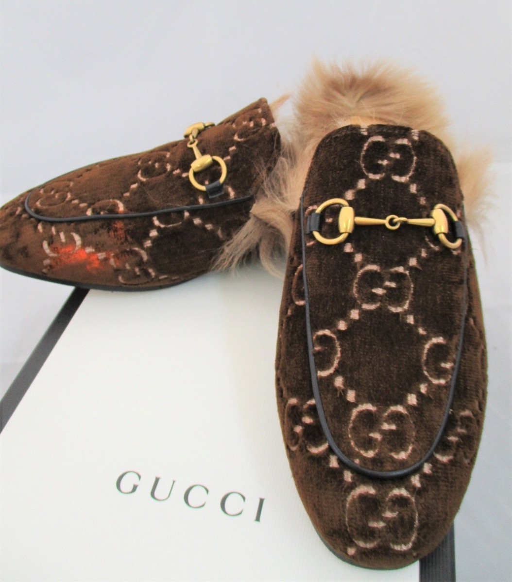 h12837i】1円スタート 中古 GUCCI プリンスタウン GGベルベット 