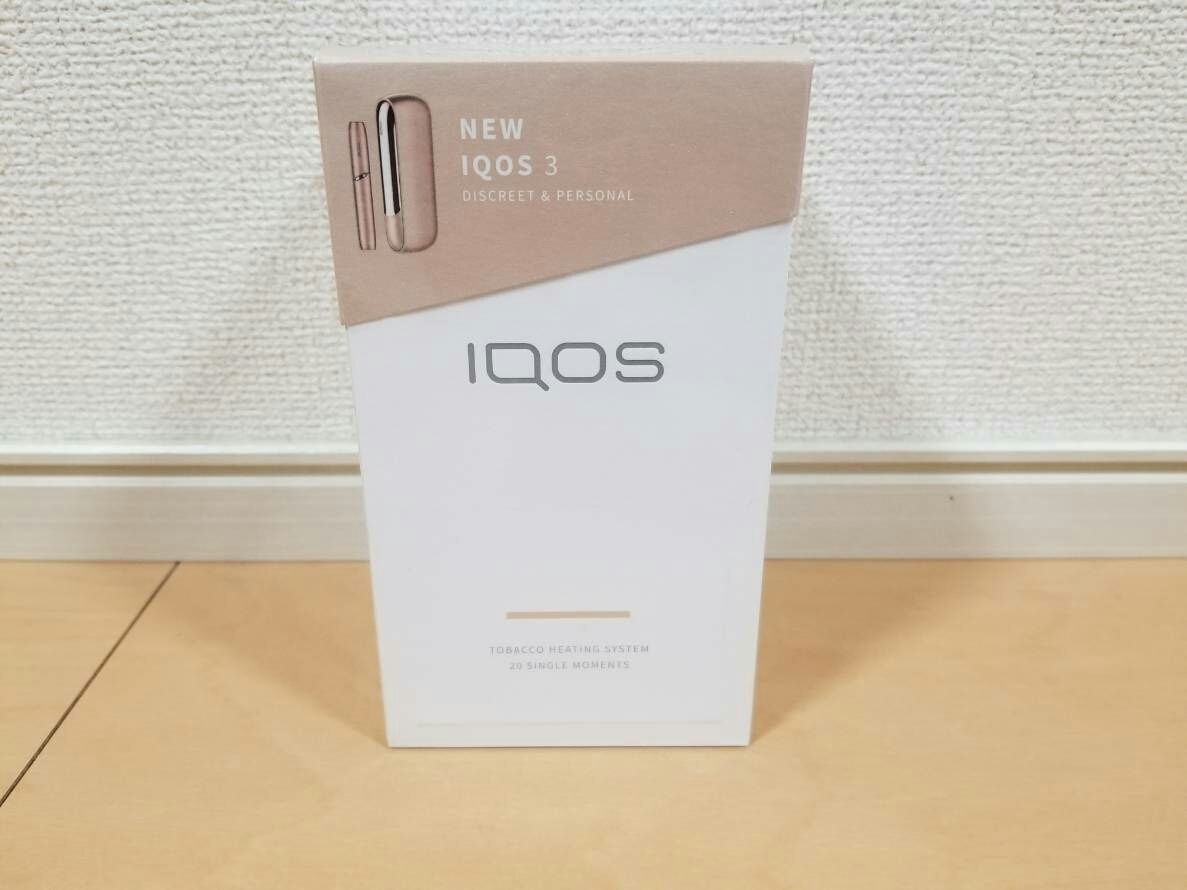 1円～ 新品 未開封 IQOS3 ブリリアントゴールド　アイコス3 未登録