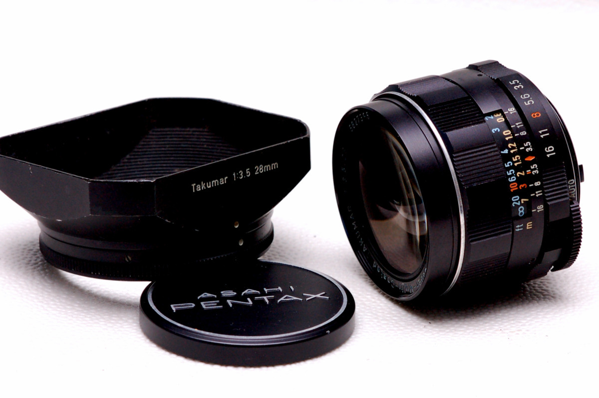 【大得価，人気SALE】 PENTAX ペンタックス 純正 M42マウント専用 28mm単焦点ワイドレンズ1:3.5 作動品(ペンタックス)｜売買されたオークション情報、yahooの商品情報をアーカイブ公開 - オークファン ペンタックス
