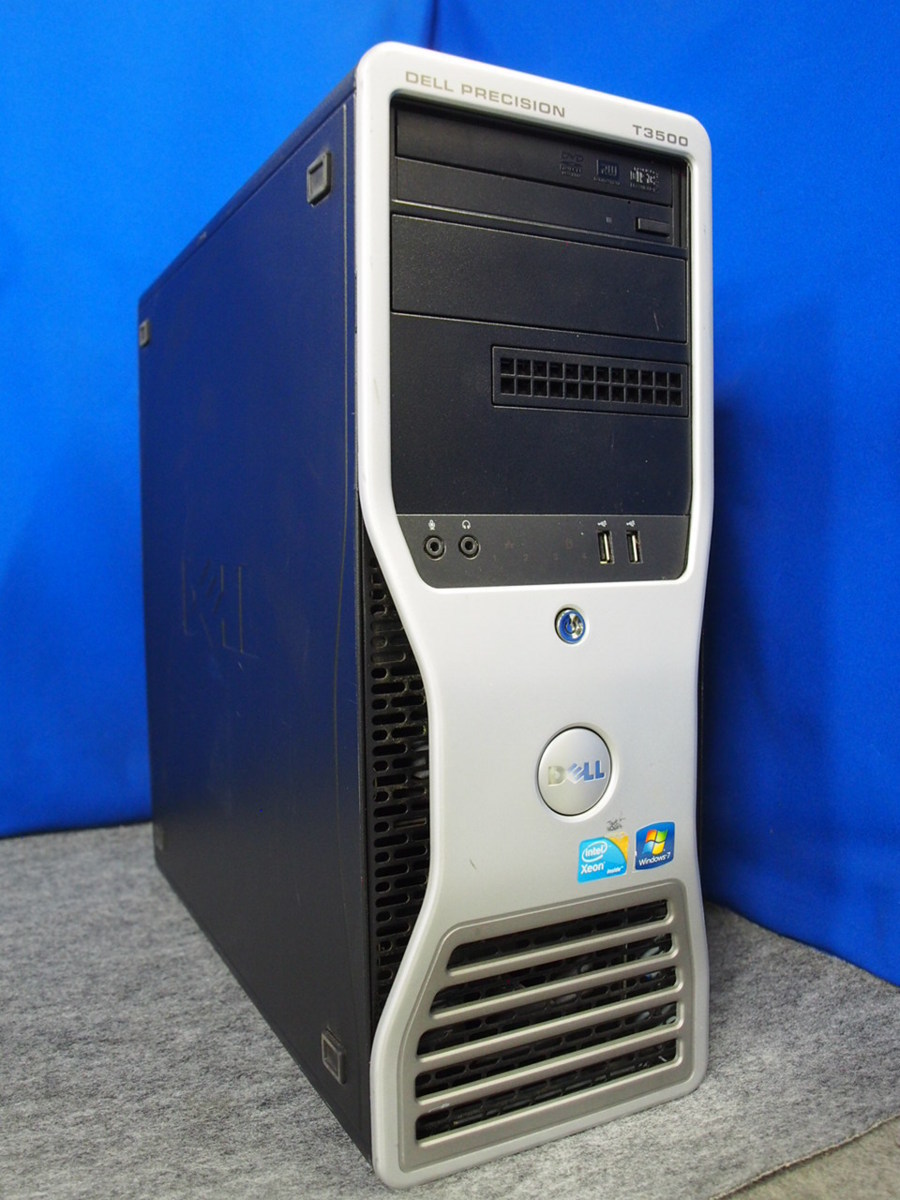 DELL PRECISION T3500 Xeon W3520 2.66GHz 4GB DVDスーパーマルチ
