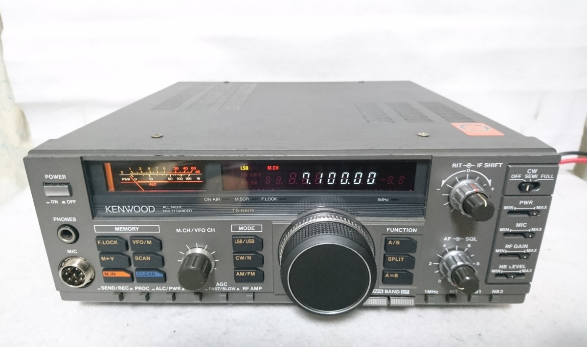 格安，定番人気 ケンウッド TS-680V HF/50MHz 10W トランシーバー ゼネカバ改造済 KENWOOD CB NASA(モービル)｜売買されたオークション情報、yahooの商品情報をアーカイブ公開 - オークファン モービル