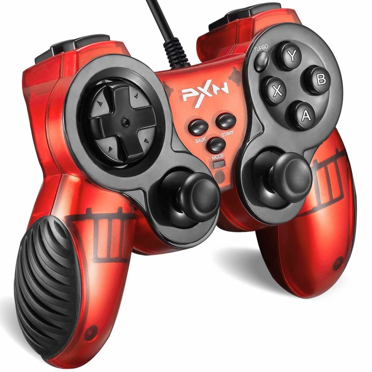 Steam Ps3 Pcに対応 振動連射機能搭載 Ps3 有線 コントローラー Beboncool Pc コントローラー ゲームパッド F6028 入力装置 売買されたオークション情報 Yahooの商品情報をアーカイブ公開 オークファン Aucfan Com