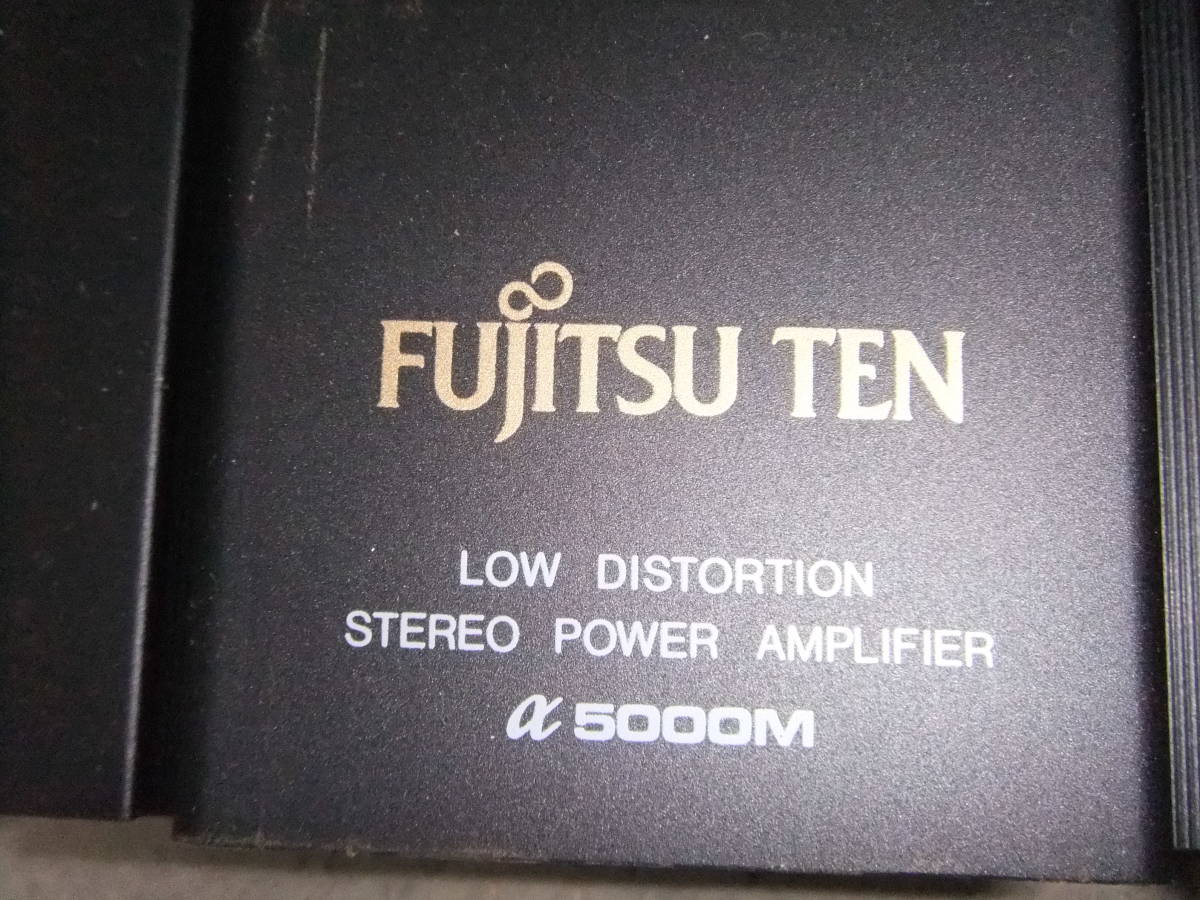 TEN FUJITSU α5000M - カセットデッキ 中古名機 α5000 Yahoo 