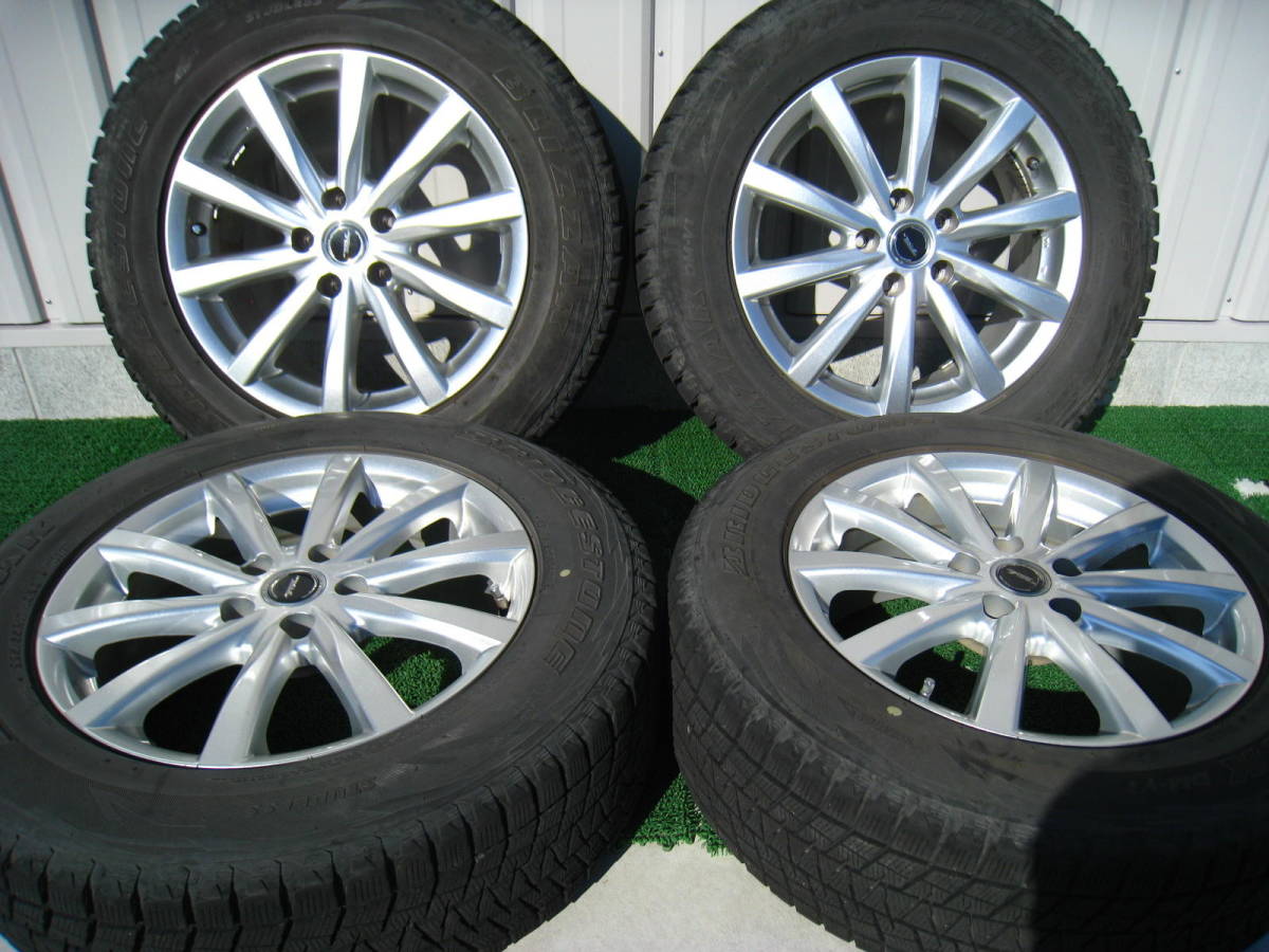 ○BS製 TOPRUN A18 アルミホイール 4本セット 17-7J +45 225/65-17 