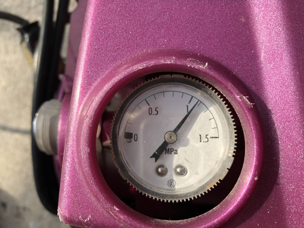 日立工機　ＨＩＴＡＣＨＩ　ＥＣ727Ｈ　エアーコンプレッサー　動作確認済　_4