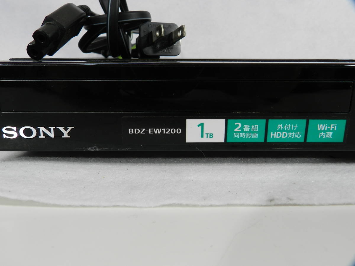 SONY 1TB 2チューナー ブルーレイレコーダー BDZ-RX105 2010年製