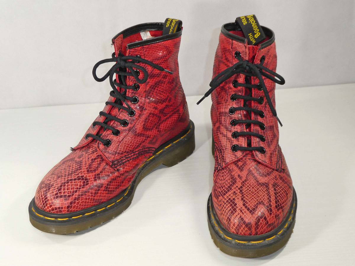 美品☆英国製 Dr.MARTENS ドクターマーチン 8ホールブーツ/シューズ