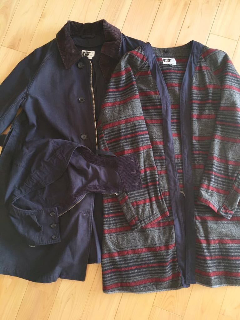 ENGINEERED GARMENTS Storm Coat ストームコート M ネイビー 【公式通販】