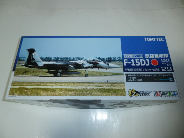トミーテック　1/144 F-15DJ 飛行教導隊　(新田原基地)　アグレッサー065号機　航空自衛隊 技MIX AC29 航空機シリーズ 彩色済みキット