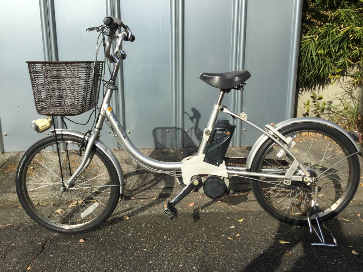 パナソニック電動アシスト自転車20インチ大容量16Ah引き取り限定 電動 