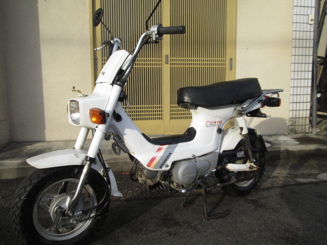 ジャイロxノーマル 走行距離64756k 側車付き軽2輪 ミニカー登録の