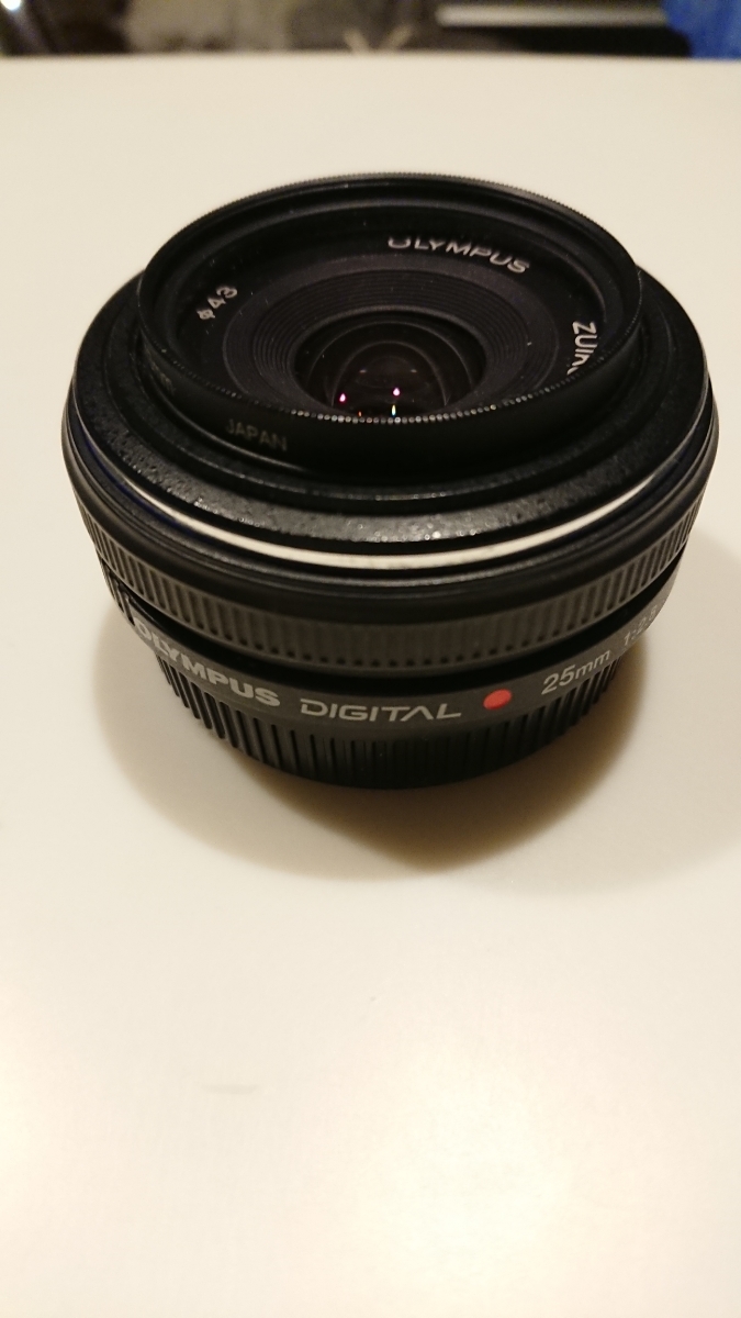 OLYMPUS 標準パンケーキレンズ ZUIKO DIGITAL 25mm オリンパス