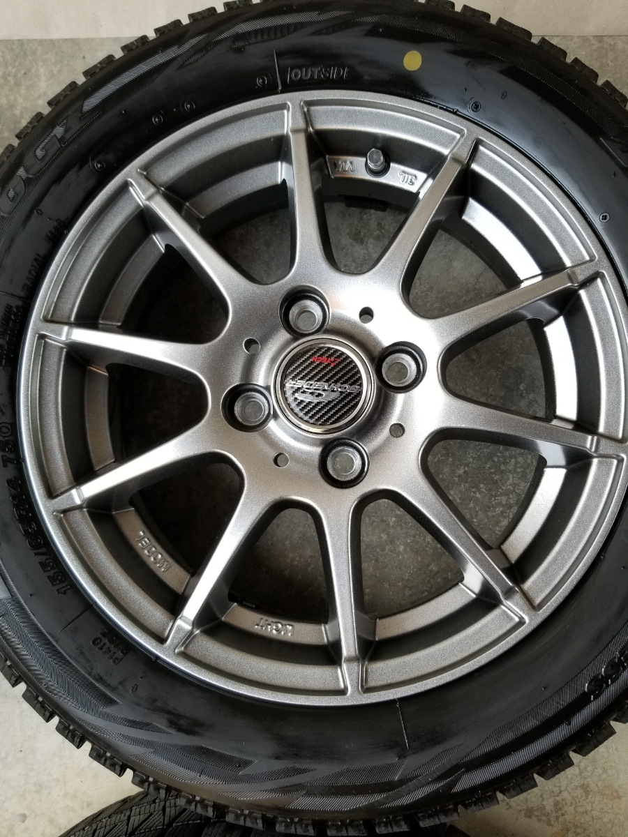 バリ山 スタッドレスタイヤ 軽自動車 ブリヂストン BLIZZAK REVO GZ