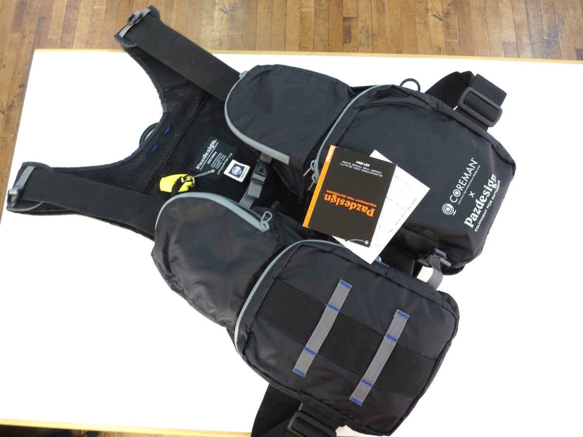 【コアマンxパズデザイン】スーパーライトベスト SLV-024