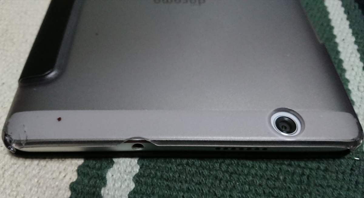 送料無料！レターパックプラス発送★docomo★d tab compact d-01j(シルバー)画面フィルム＆手帳型ケース付き_6