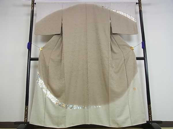 着物屋こころ■極上　伝統工芸士　京の匠　堀省平　訪問着　金箔　逸品　ａ4516