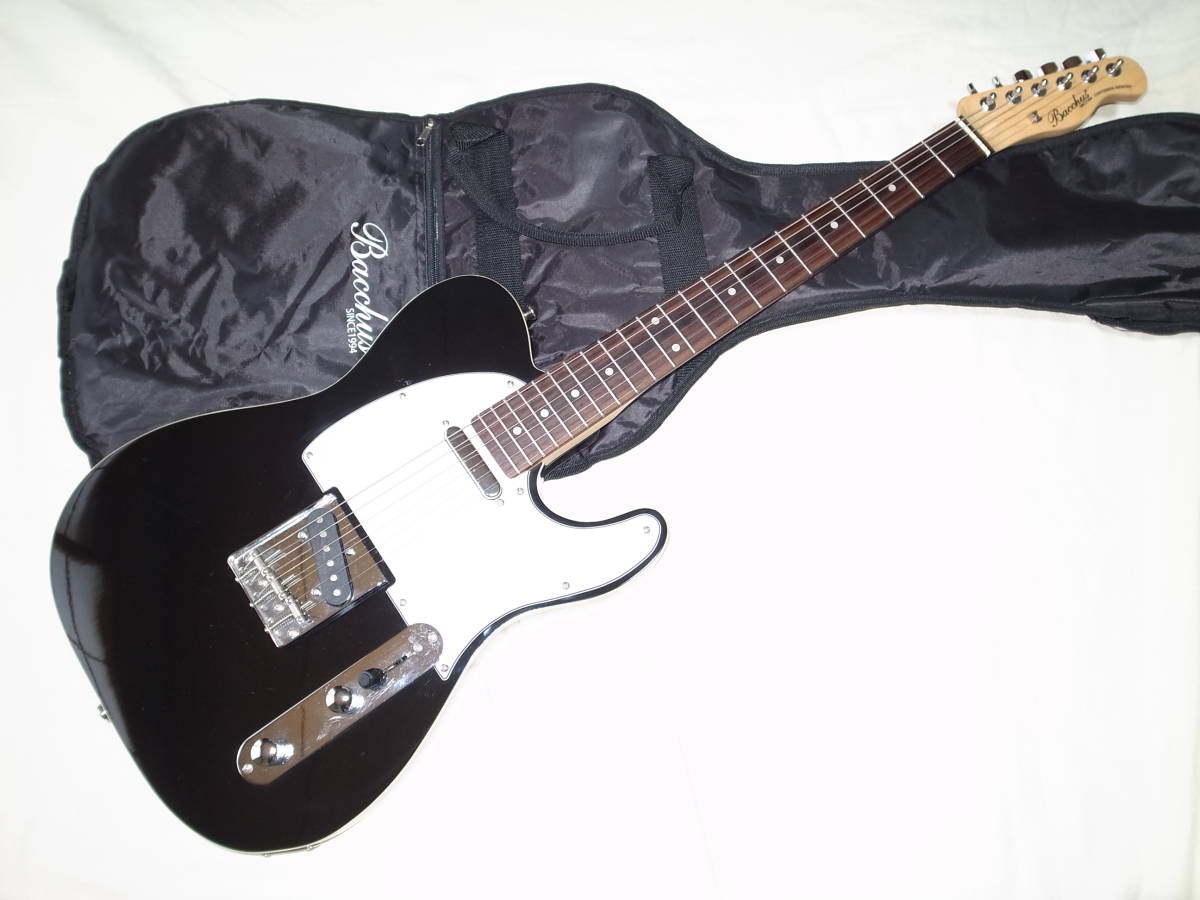 Bacchus Bacchus(バッカス) BTC-1R (BLK) テレキャスター カスタム ほぼ未使用 テレキャスター ダブル バインディング  BTC-1R