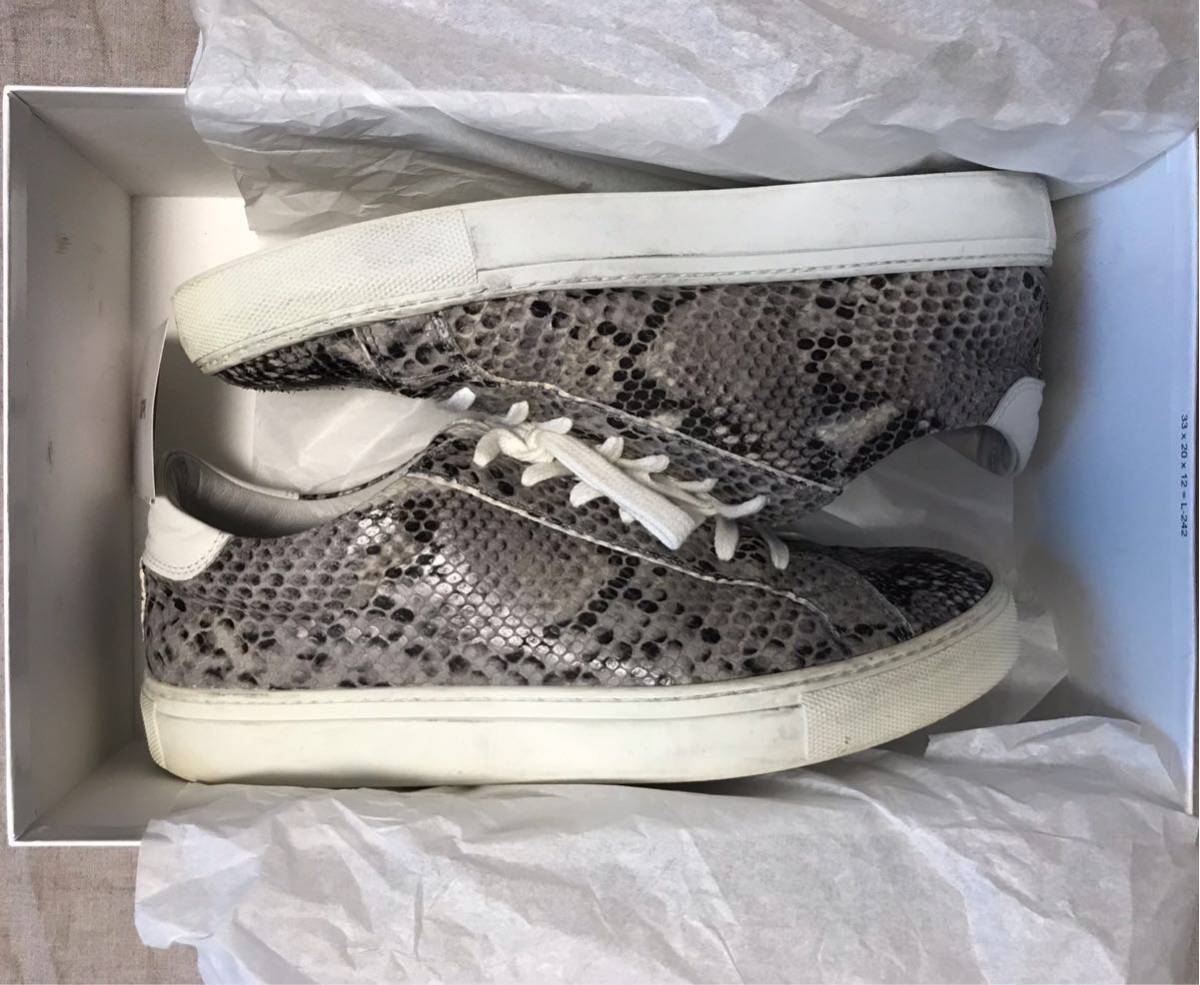 売切り！uniform experiment × AMB DAMAGED SNEAKER スニーカー