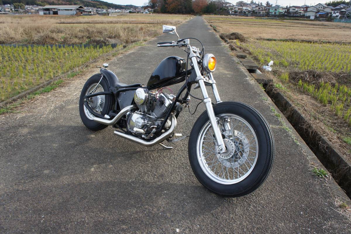 東京発 実動 ビラーゴ チョッパー ワンオフ フルカスタム 39mm 